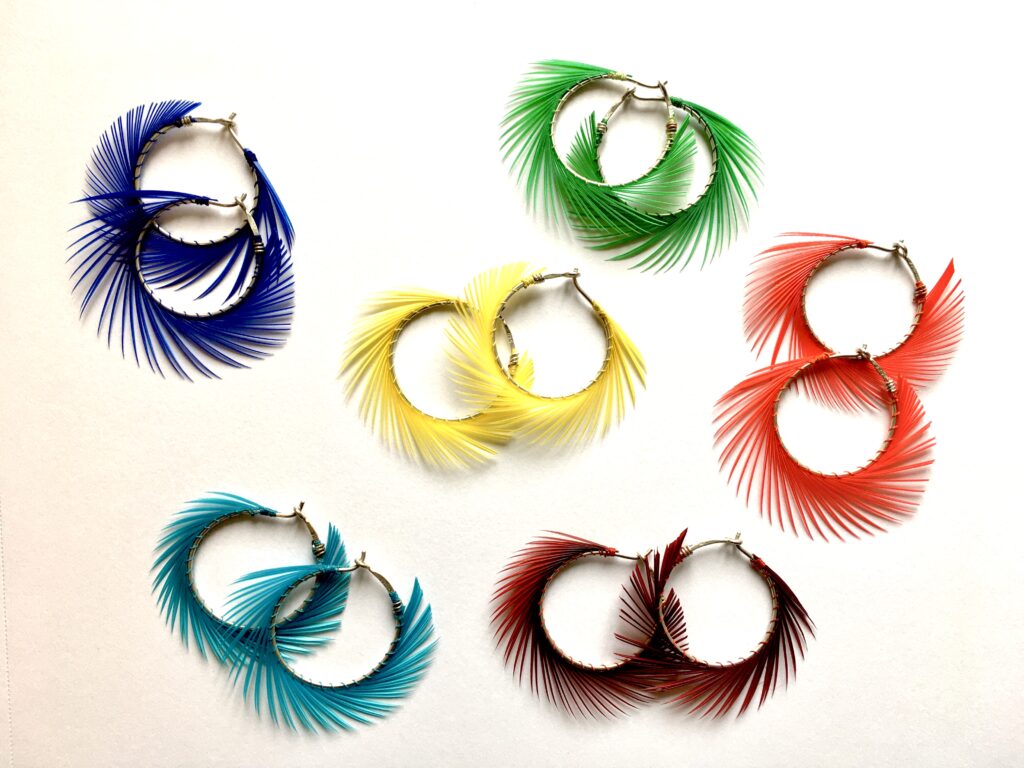 Créoles "Plumes"